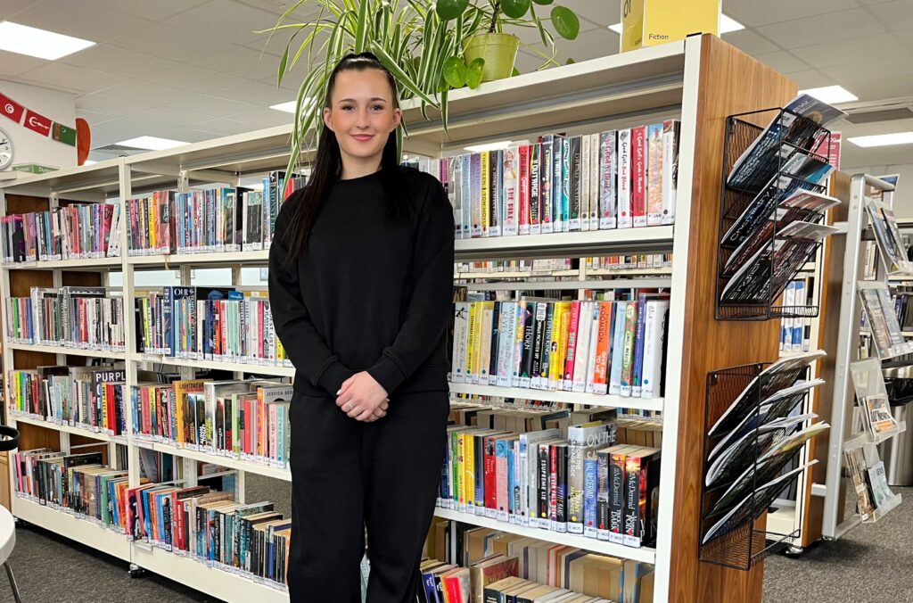 Worthing College student Erin Singleton who won a £500 prize in a poetry competition held at Oxford University