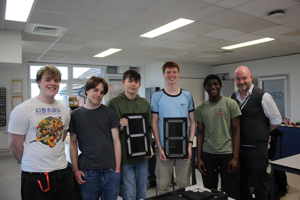 Students at Worthing College have been taking part in a Rugby Scoreboard Club making a scoreboard in their own time