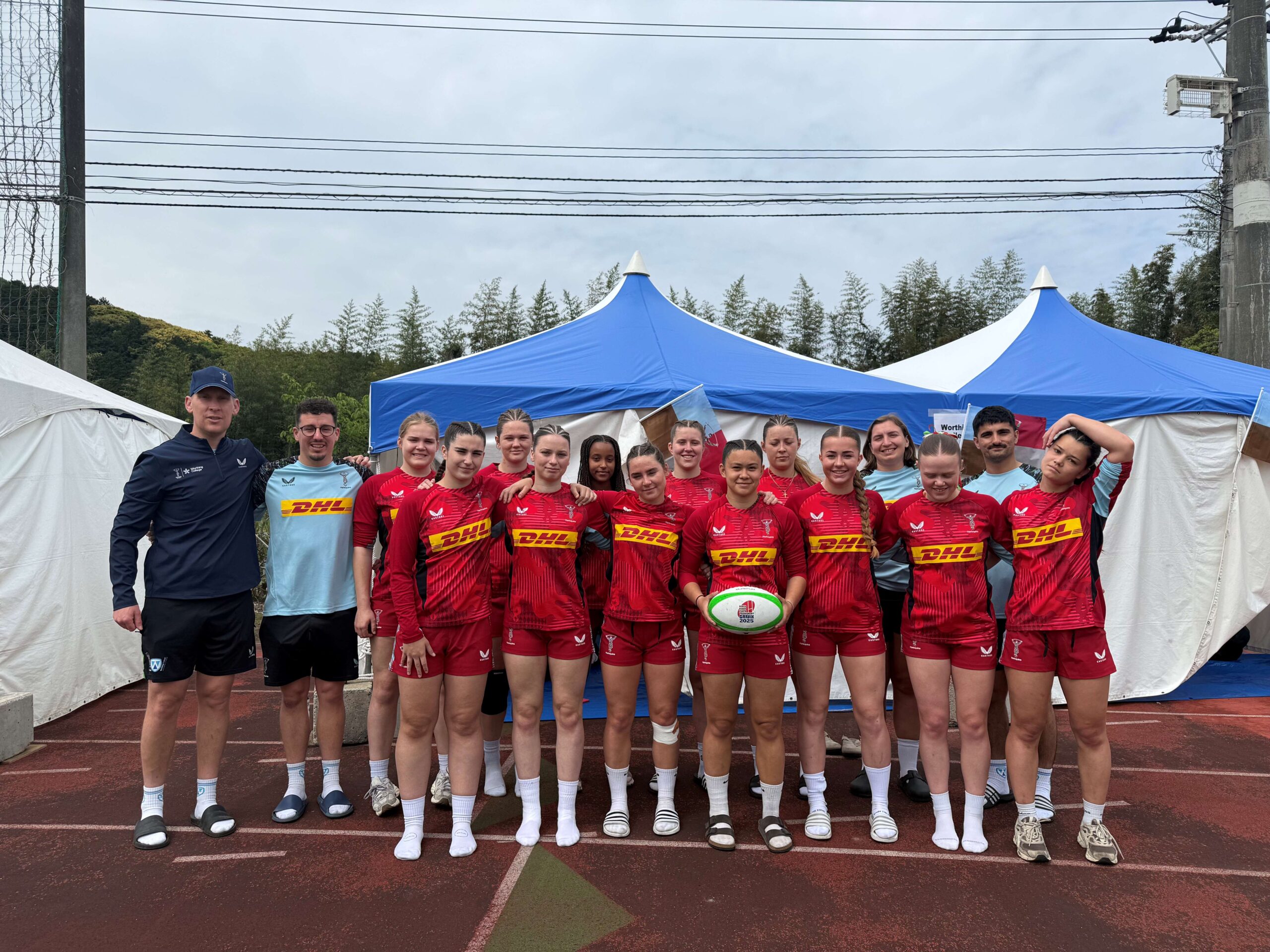 Worthing College Girls Rugby Team took part in the Sanix World Rugby Youth Tournament in Japan