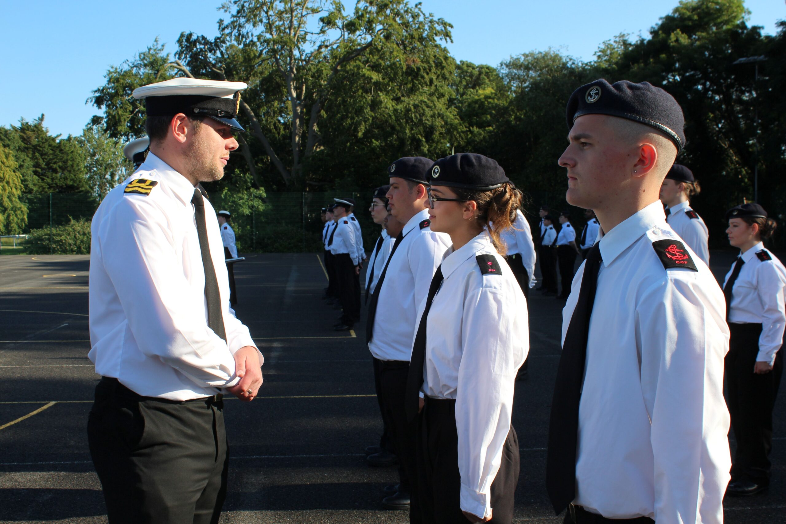 Worthing College Combined Cadet Force passout parade and awards presentation evening