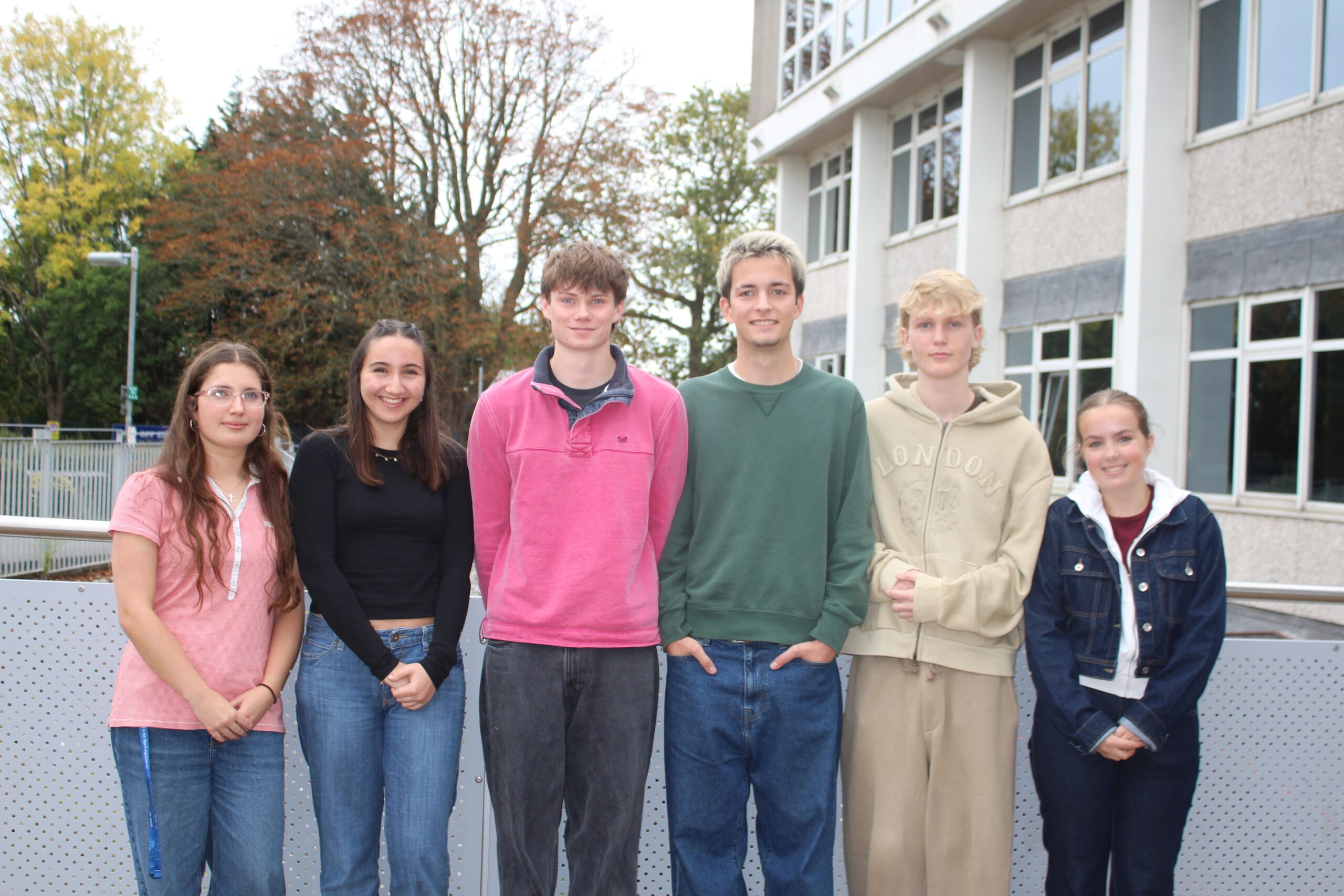 Some of the Worthing College Students who volunteered at the Chanctonbury Community Playscheme in summer of 2026
